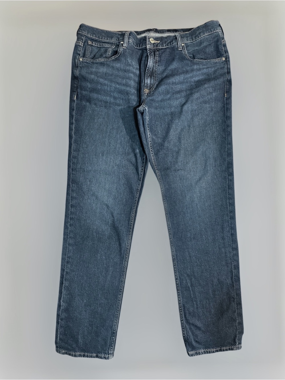 Piombo Men's Slim Jeans in Medium Blue Wash 40